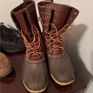 Brown bean boots (L.L. bean)